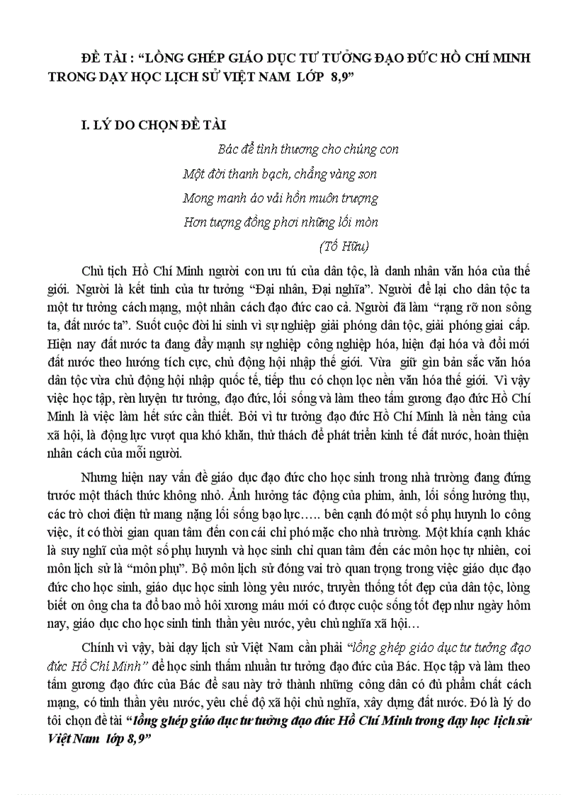 Skkn long ghep tu tuong ho chi minh trong mon lic h su 9