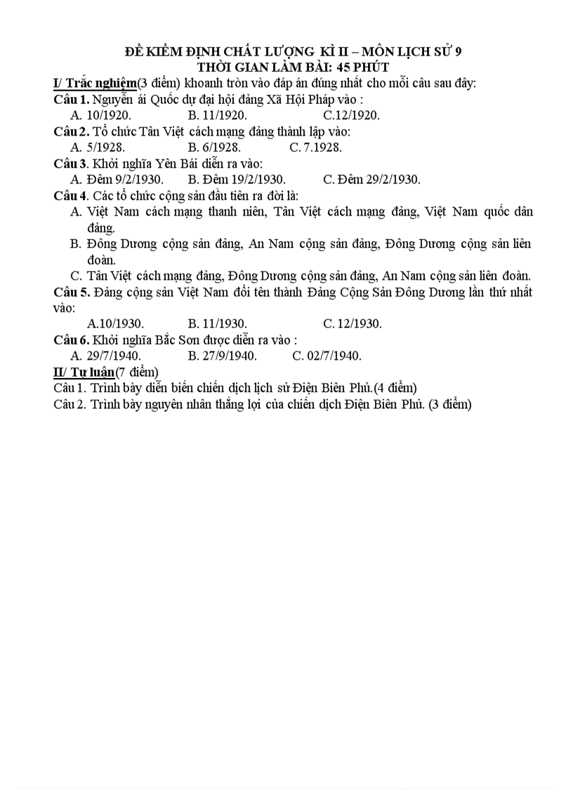 Ktra Lich su 9 HK2 Unicode