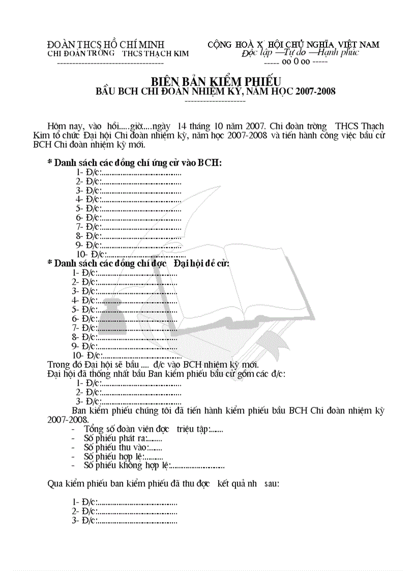 VK Đại hội Đoàn TNCS HCM