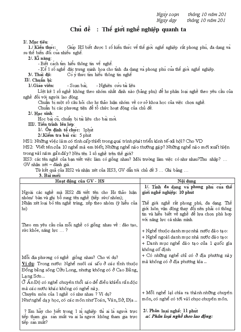 Chủ đề 7 8 9 giáo dục hướng nghiệp lớp 9