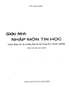 Giáo trình nhập môn tin học