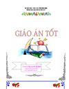 Mẫu bìa giáo án đẹp 1