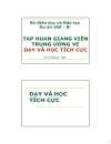 Dạy học tích cực và sử dụng các thiết bị dạy học