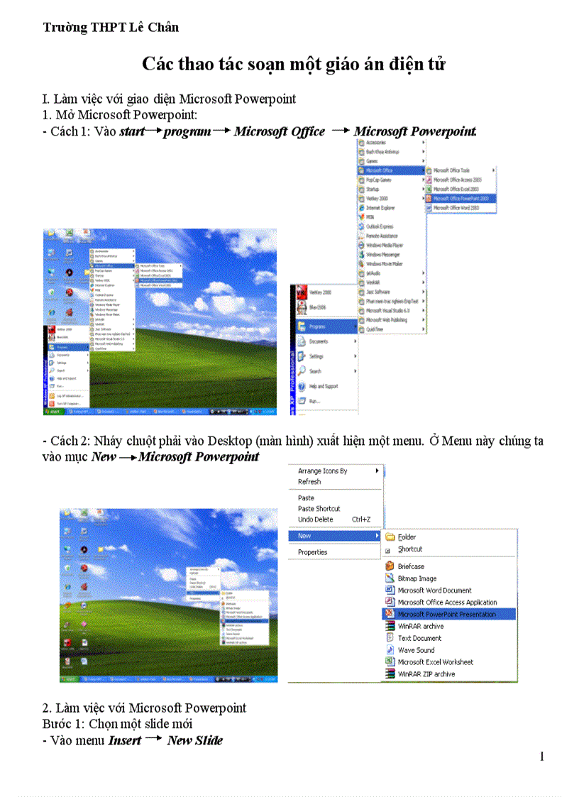 Soạn powerpoint như thế nào cho tốt nhất