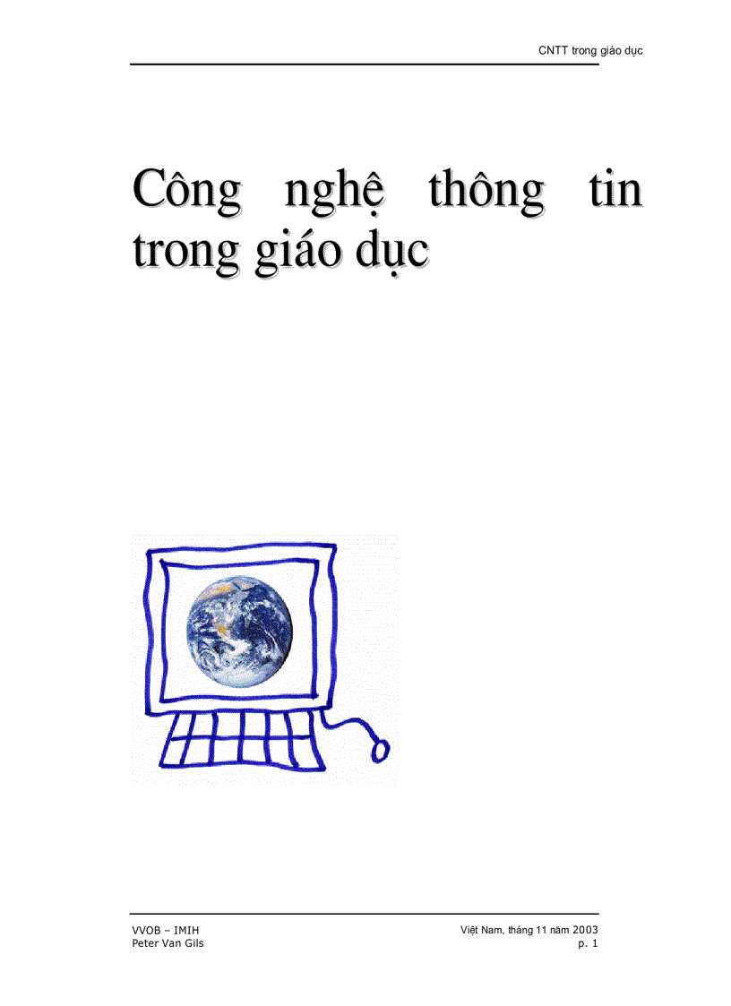 CNTT trong giáo dục