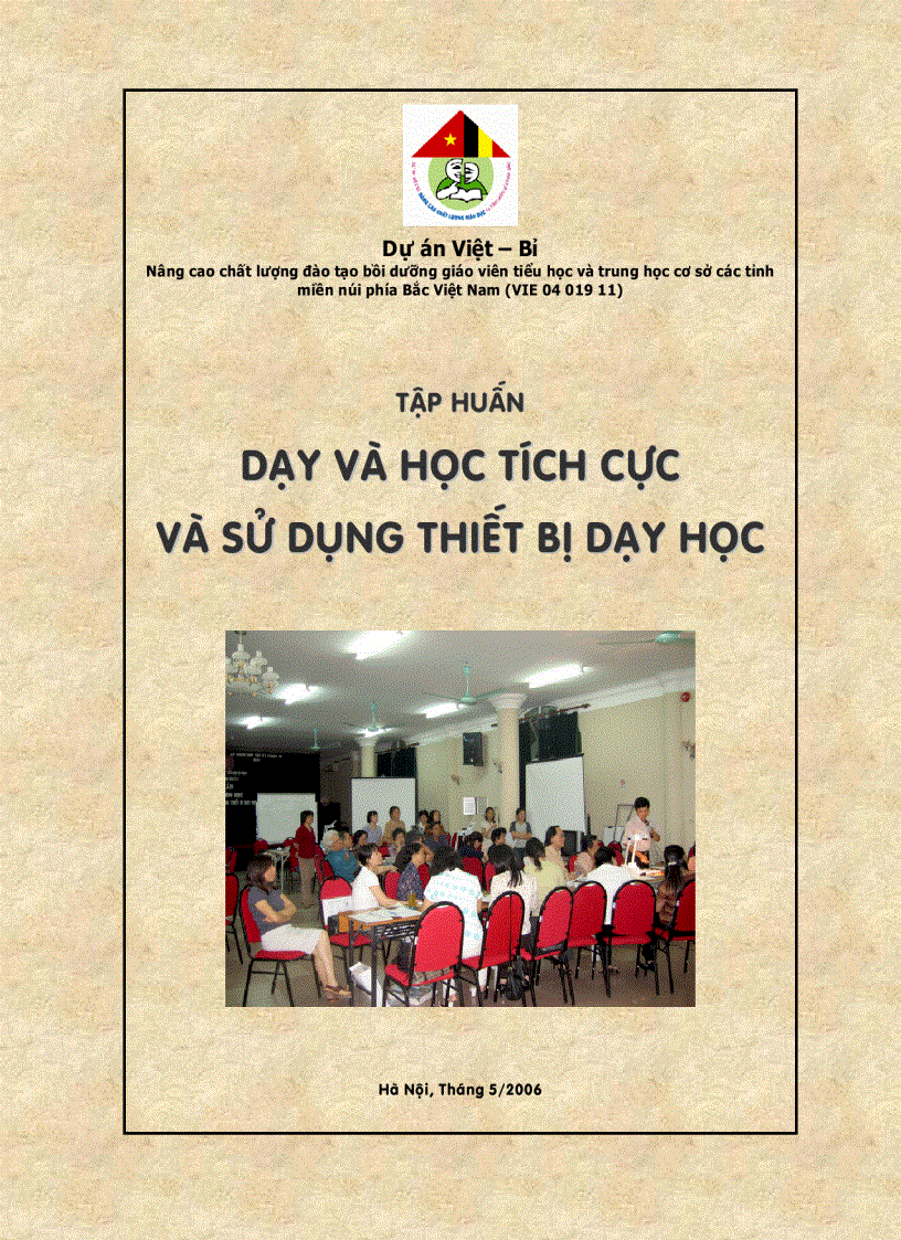 Dạy và học tích cực và sử dụng thiết bị dạy học