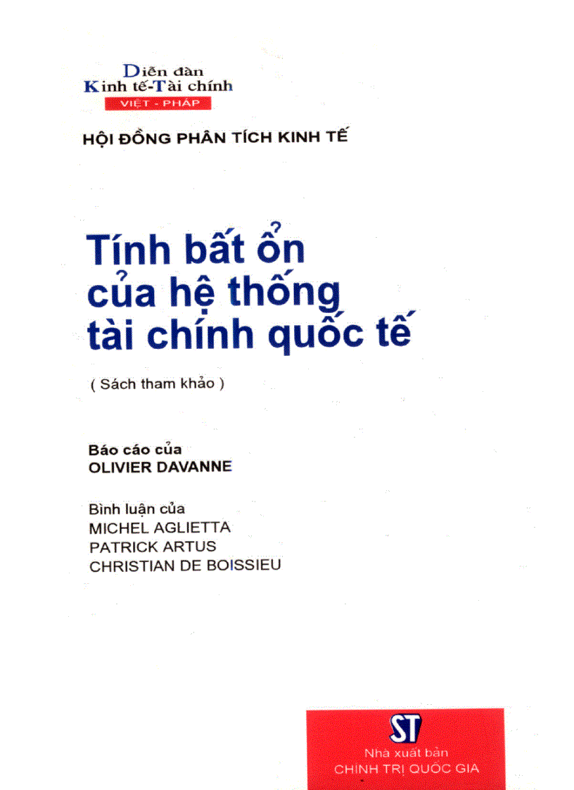 Tính bất ổn của hệ thống tài chính quốc tế