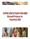 HDSD Microsoft Producer for PowerPoint 2003