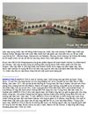 Tìm hiểu thành phố VENISE