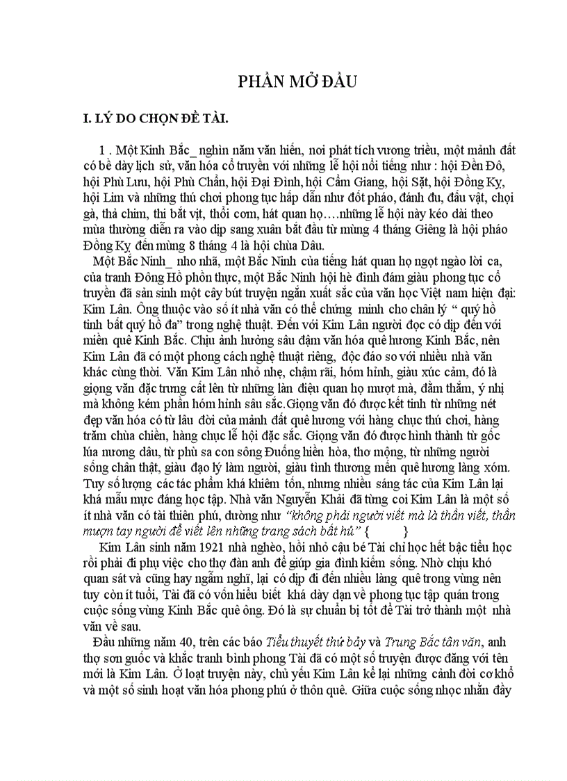 Kim Lân nhà văn của đồng quê