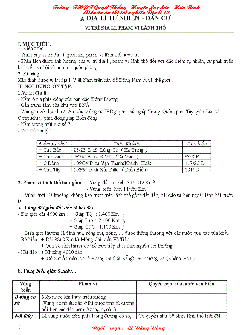 Ôn thi tn 12 chuan kien thuc ki nang