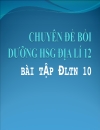 Chuyên đề BD HSG địa lí 12 hay