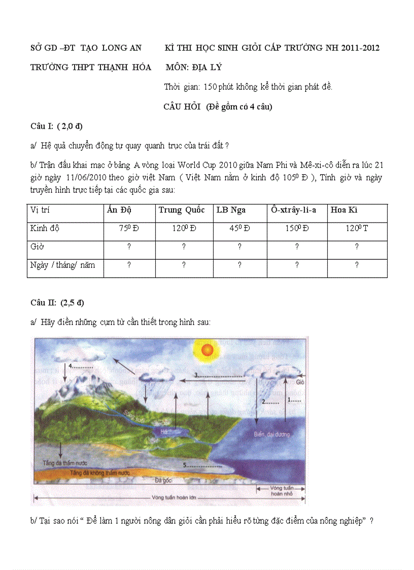 De và dap án thi hoc sinh gioi nam hoc 2011 2012