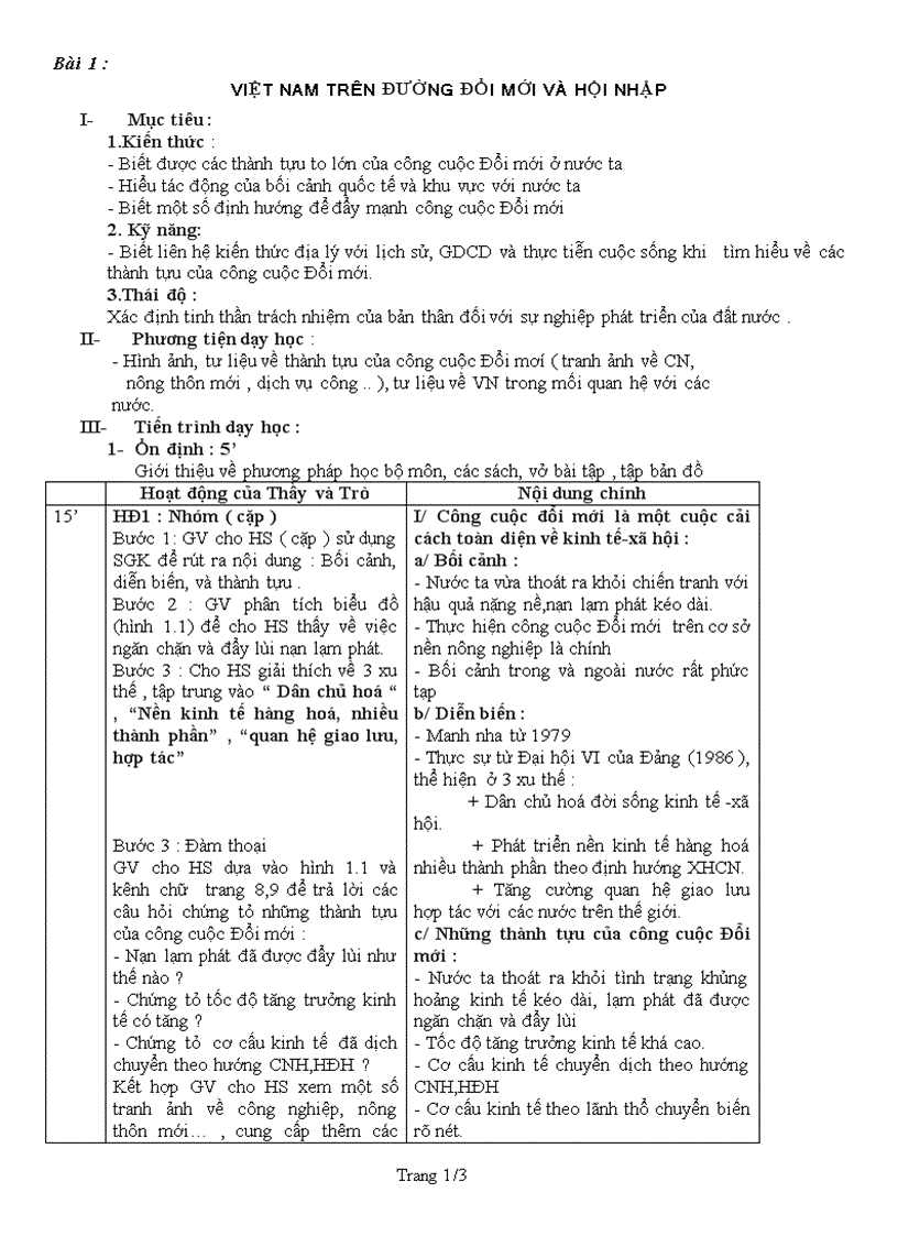 Giáo án 12CB 9tiết