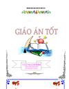 Mẫu bìa giáo án