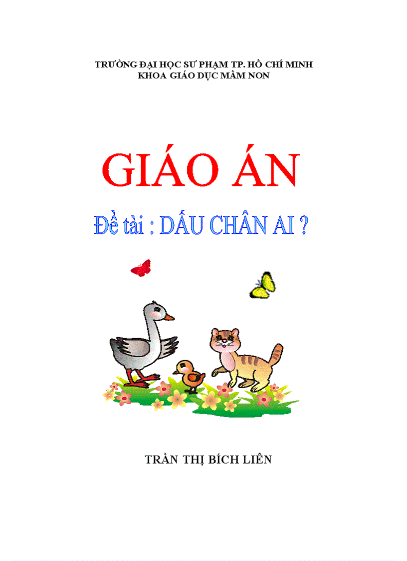 Dấu chân ai