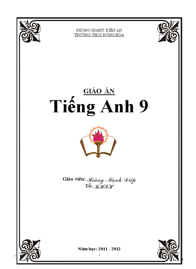 English 9 HKII hoangdiep