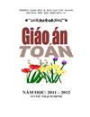 Bìa giáo án chủ đề gia đình