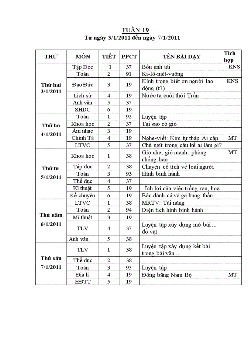 GA Lop4 tuan 19