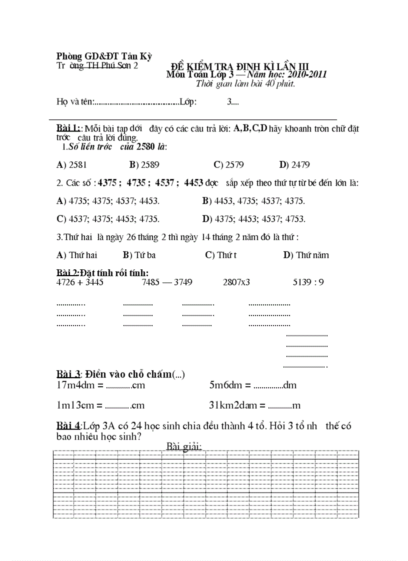 De KTDK lan 3