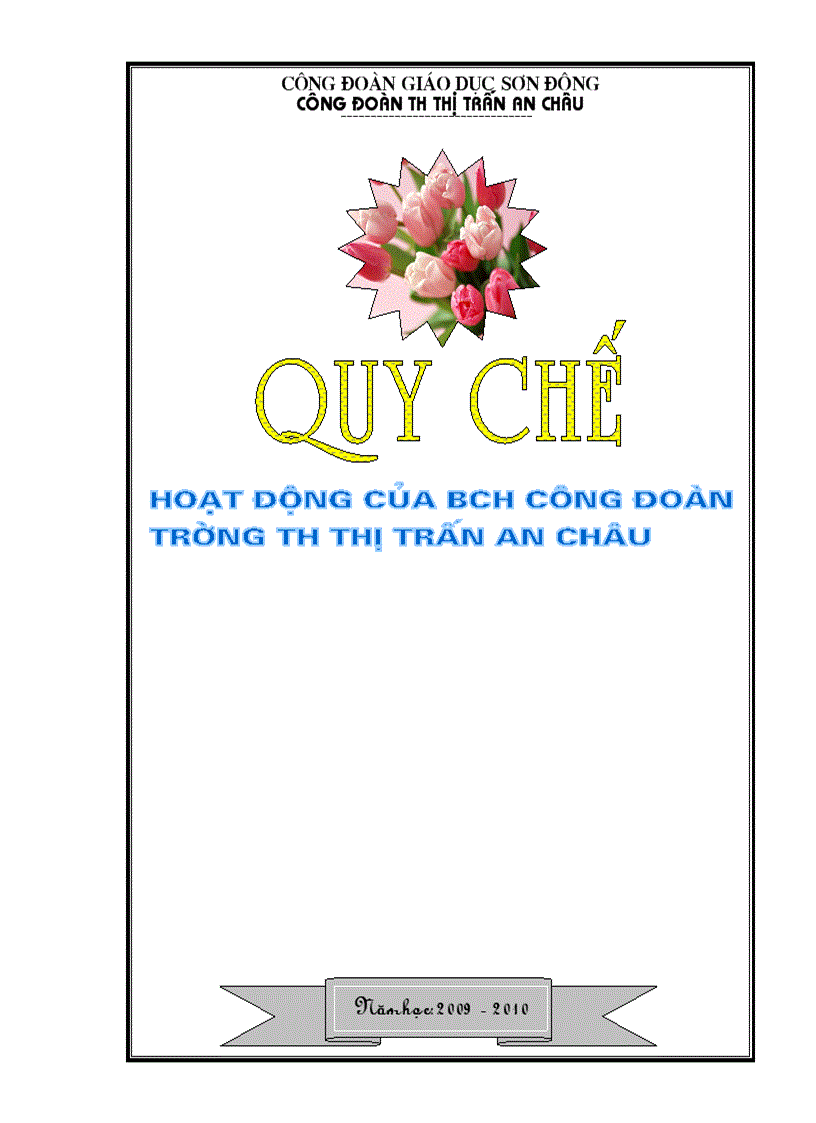 Bìa quy chế CĐ THTT An Châu