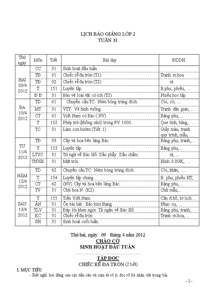 GA L2 T31 Chuan KTKN Tich hop day du