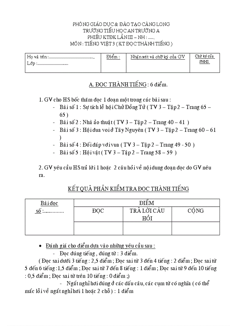 Đề thi GHKII khối 3