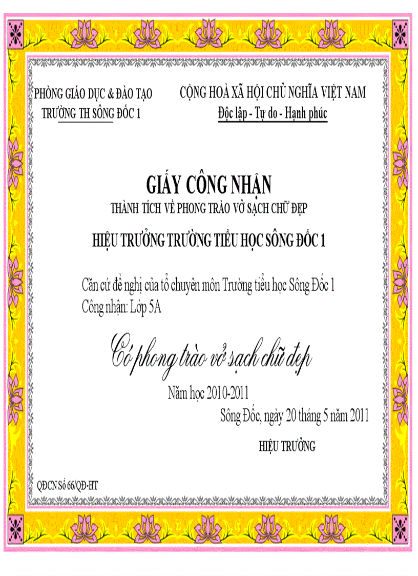 Giấy công nhận