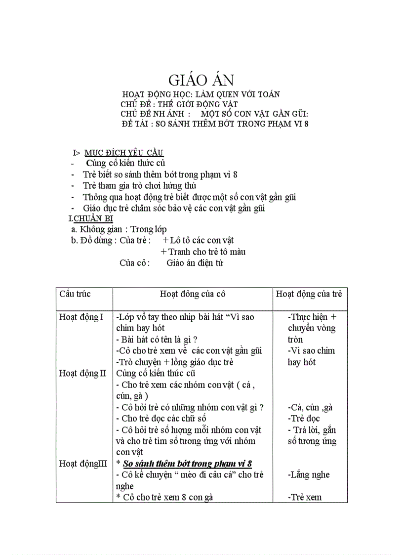 Giáo án toán số 8 tiết 2