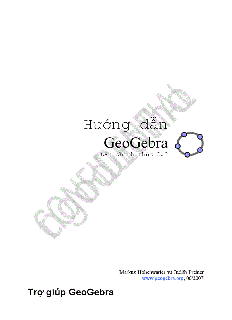 Huong dan GeoGebra 3 0