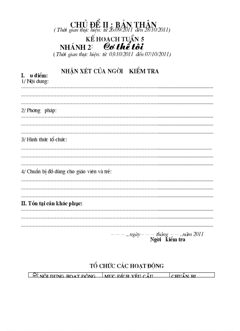 Giao an thang 10 Thu Huong Cam Pha