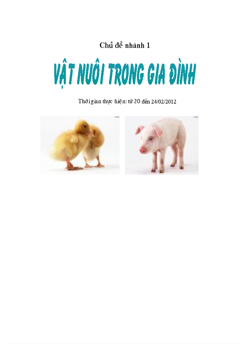 Giáo án dv gia đinh 2012