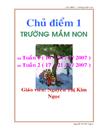 Giáo án chủ điểm 1