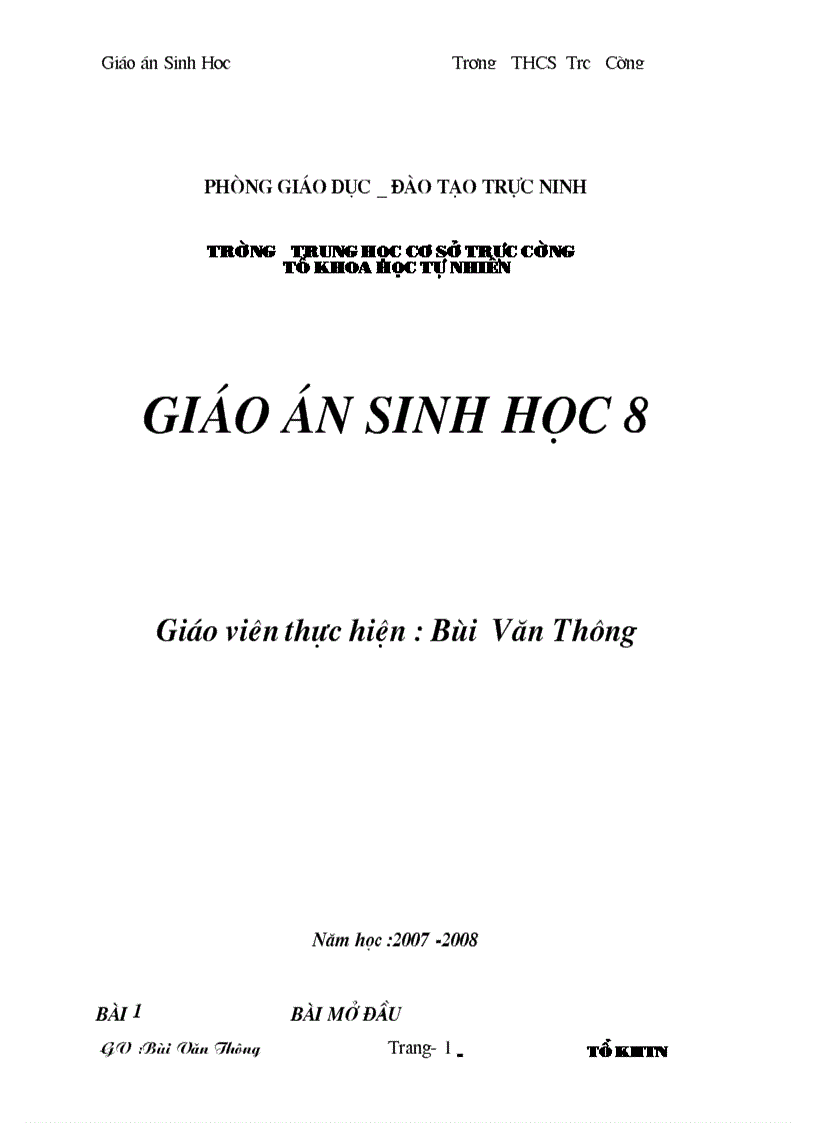 Giáo an hóa 8 tốt