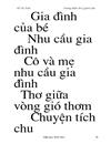 Giáo án chủ điểm gia đình nhánh 2 và 3