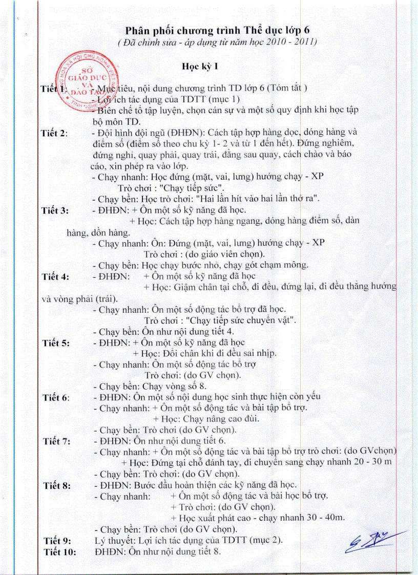 PPCT mon TD năm 2010 2011 mới