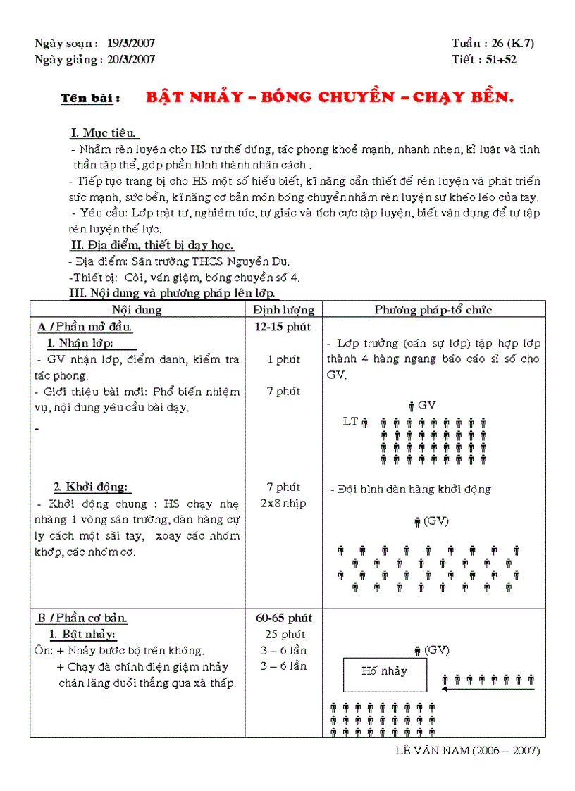 Thể dục 7 tuần 26