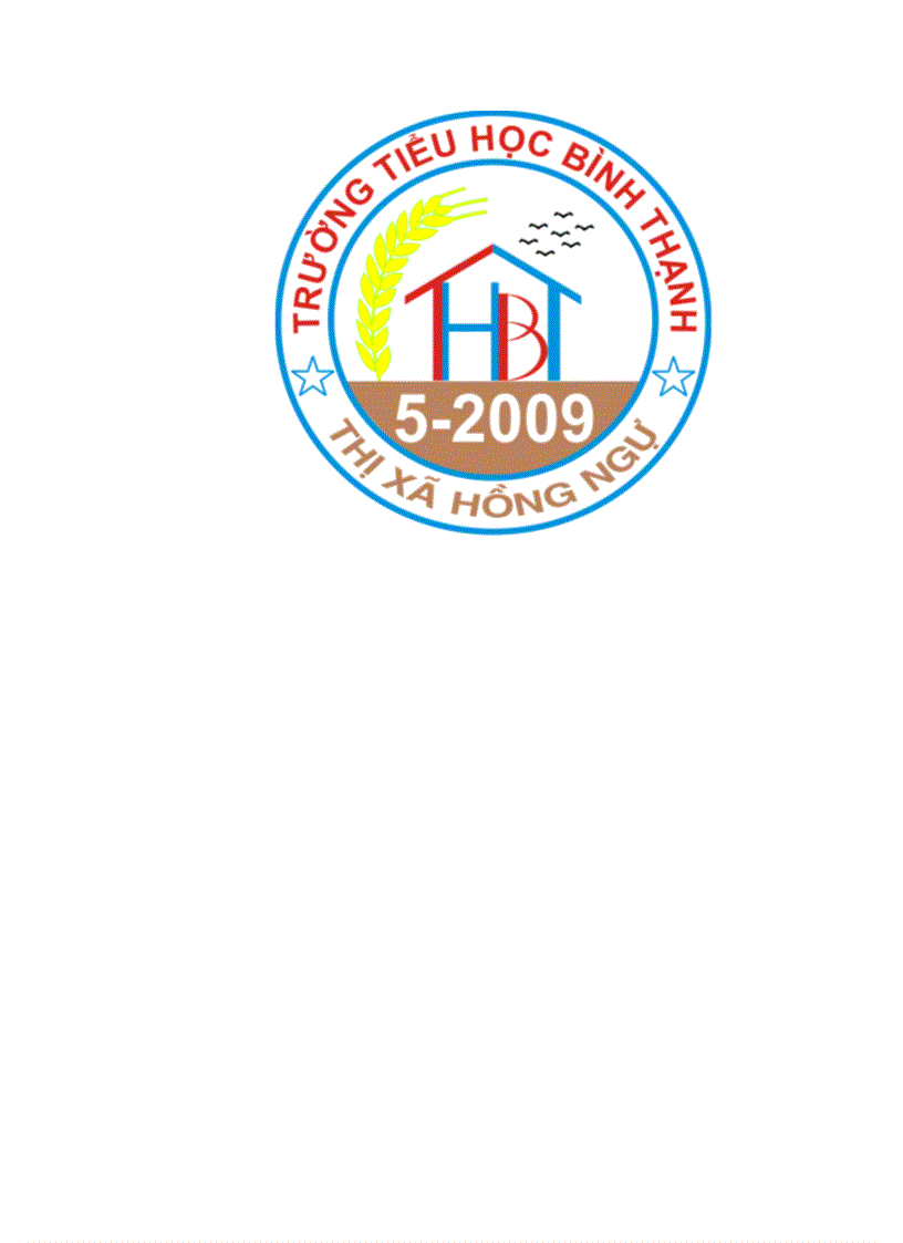 Logo Trường TH Bình Thạnh