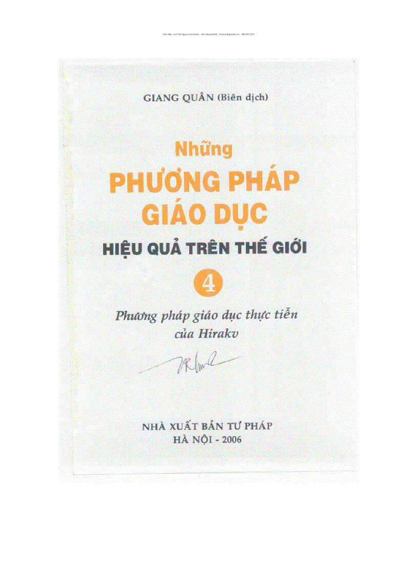 Những phương thức giáo dục hiệu quả