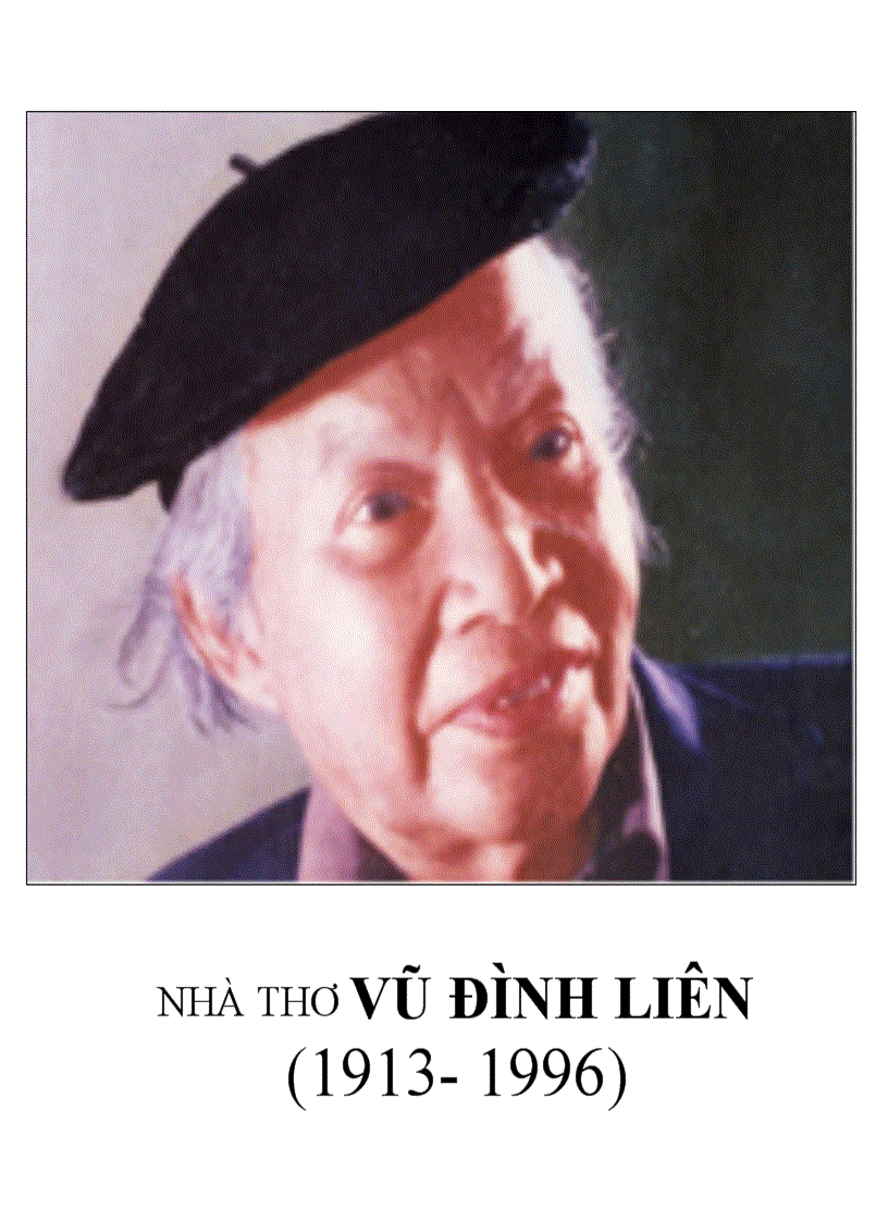 Nhà thơ Vũ Đình Liên