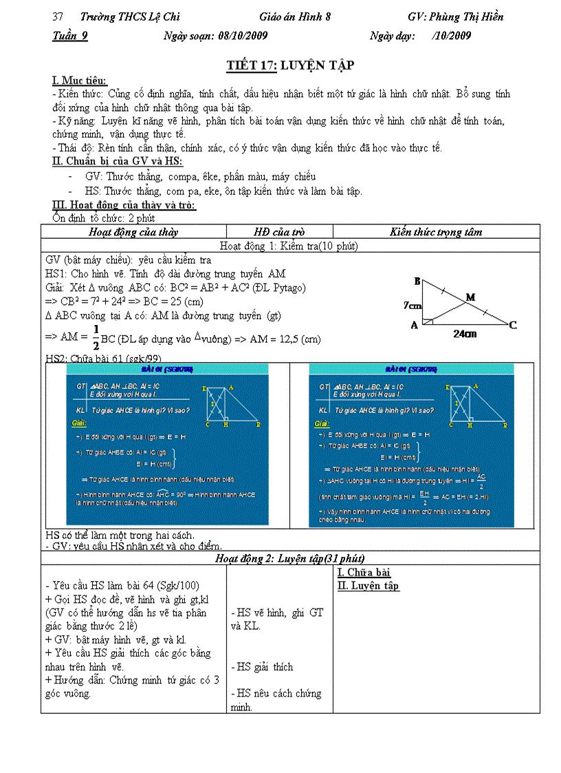 Tuần 9 hình 8 chuẩn