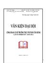 Văn kiện đại hội công đoàn