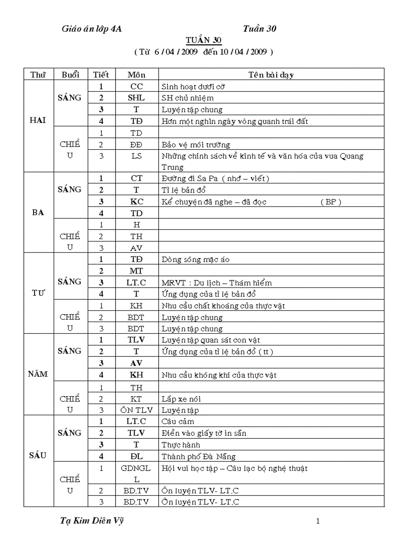 Tuần 30 1