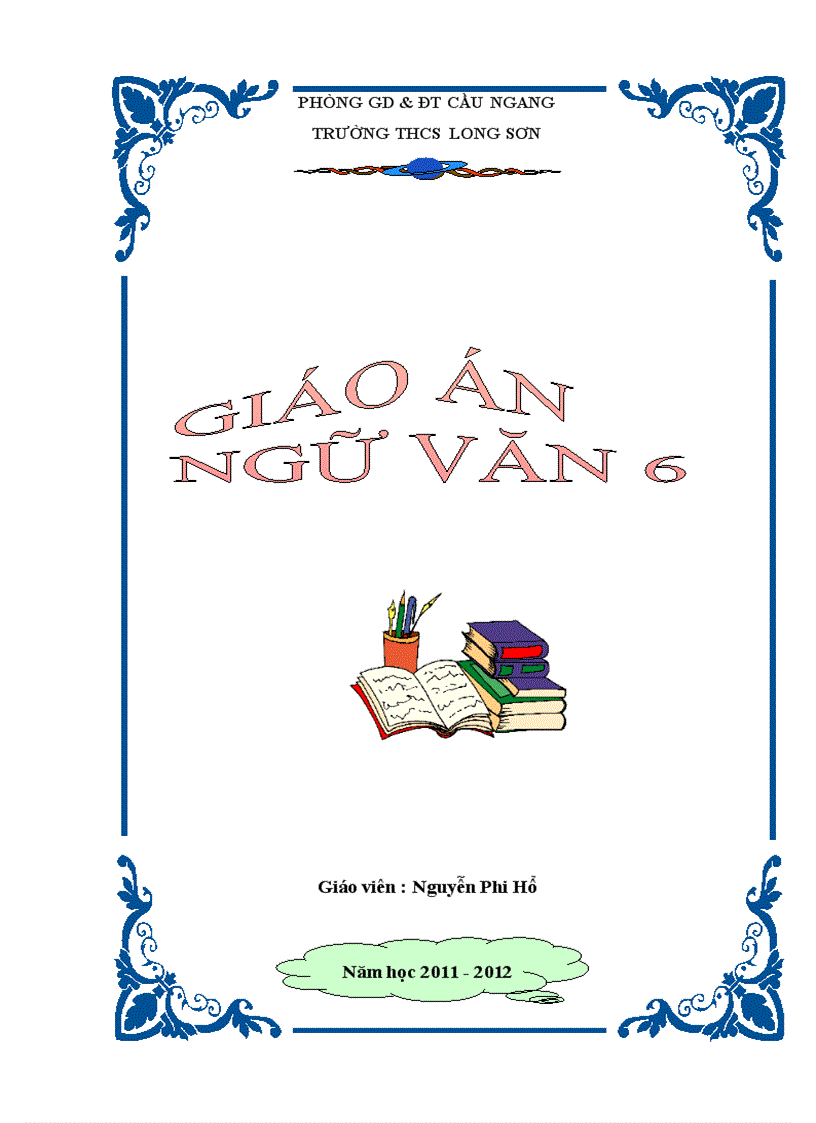 Bìa GA Ngữ Văn 6