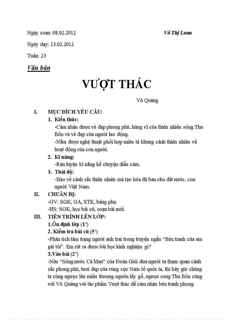 Vượt thác 1