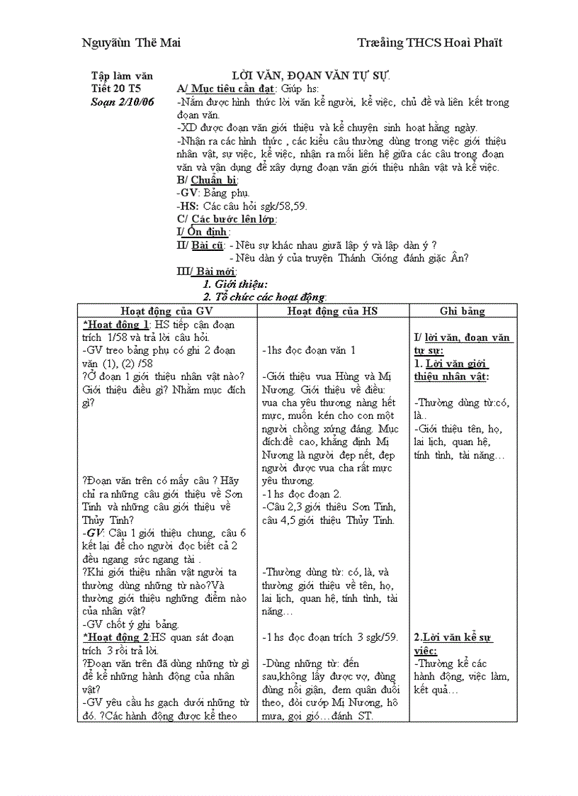 NV6 tiết 20