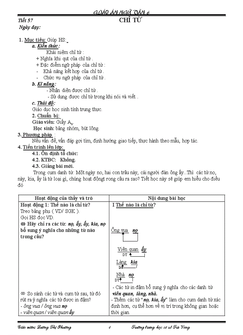 Tiet 57 chỉ từ