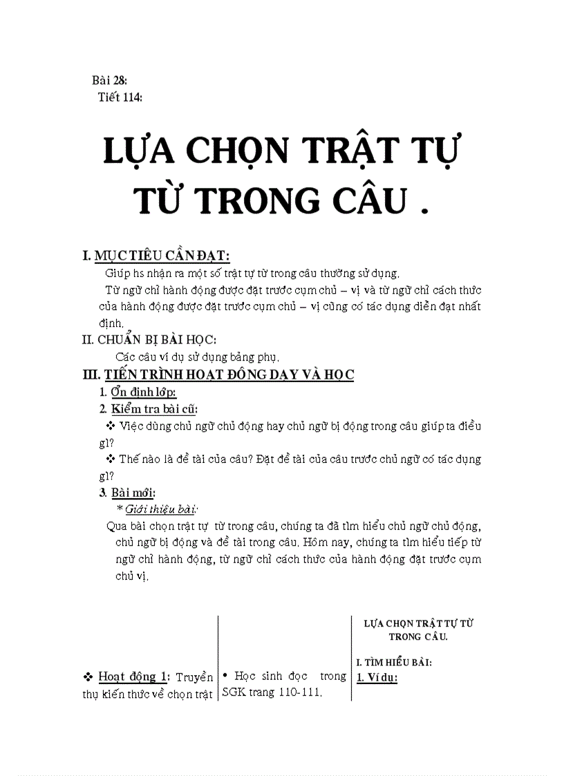 Bài dự thi