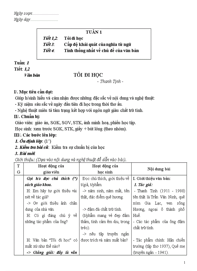 Nv8 hki 4 cột