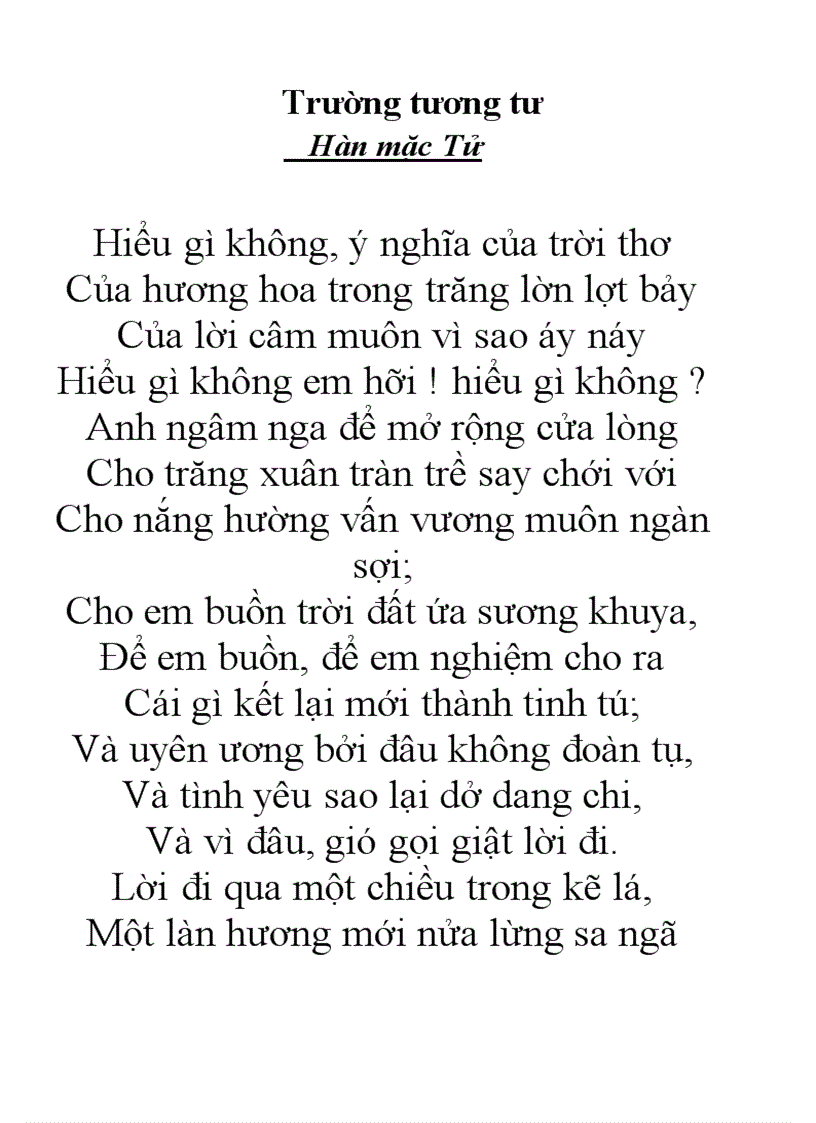 Thơ bút tre